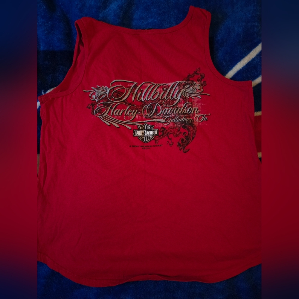 Harley-Davidson Bold Red Graphic Tank